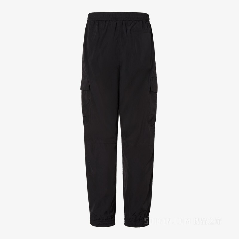 长裤 黑色尼龙长裤