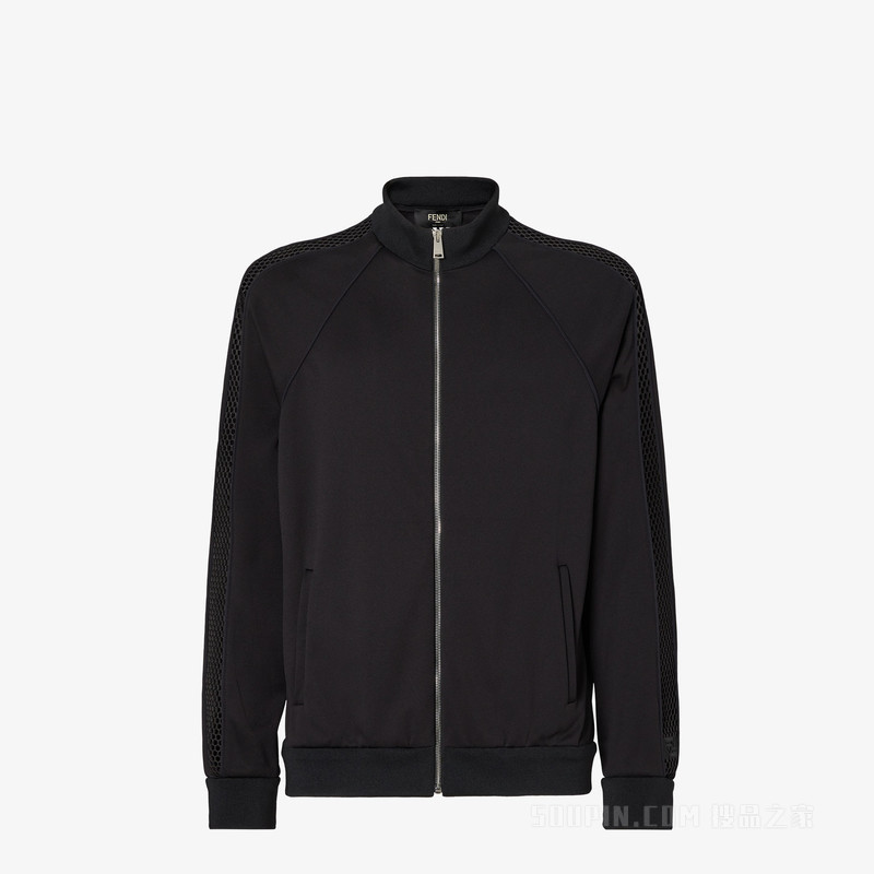 运动衫 黑色高科技棉运动衫