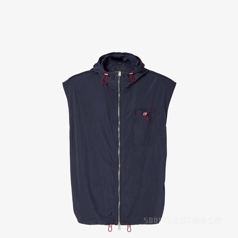 背心 深蓝色尼龙背心