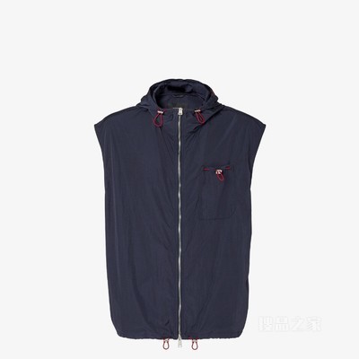 背心 深蓝色尼龙背心