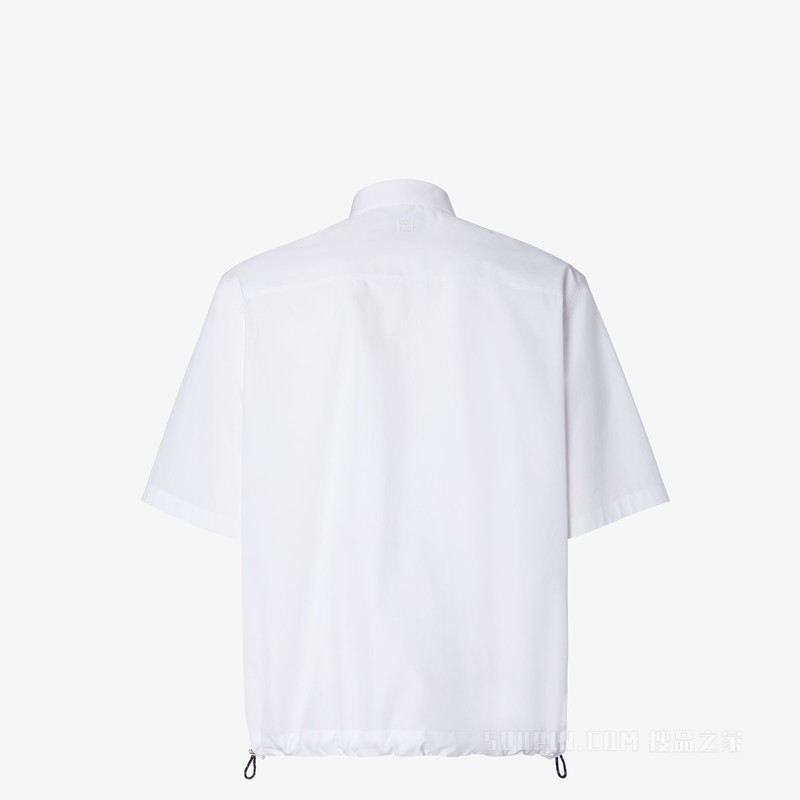 衬衫 白色府绸衬衫