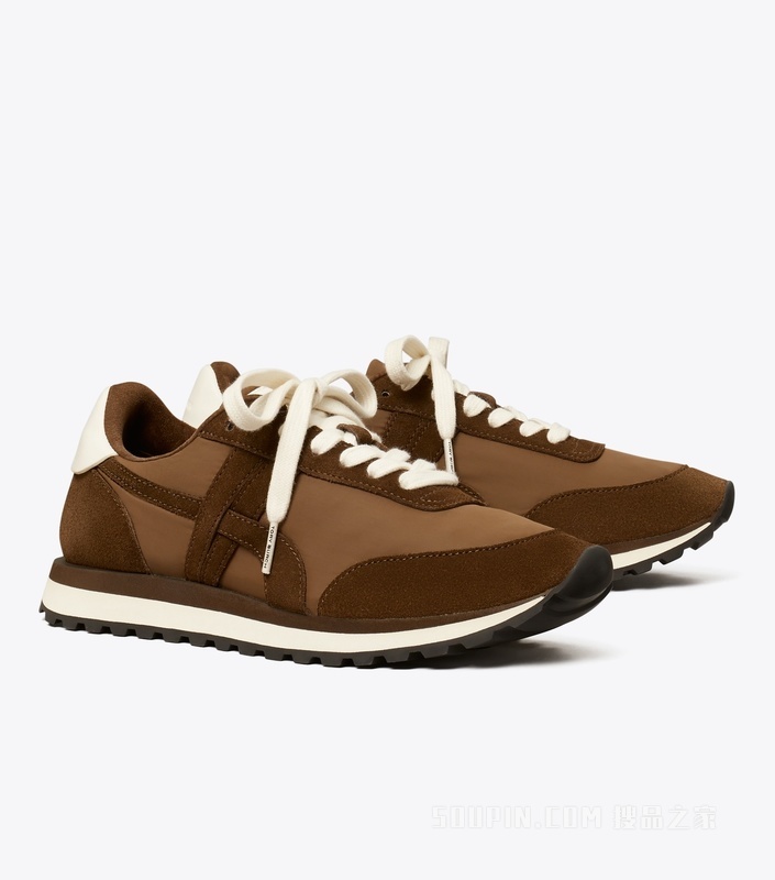 Hank 运动鞋 咖啡棕/钛白色