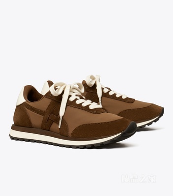 Hank 运动鞋 咖啡棕/钛白色