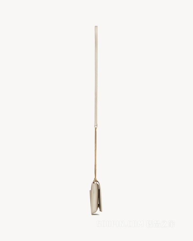 CASSANDRE SAINT LAURENT光滑皮革饰带手机包