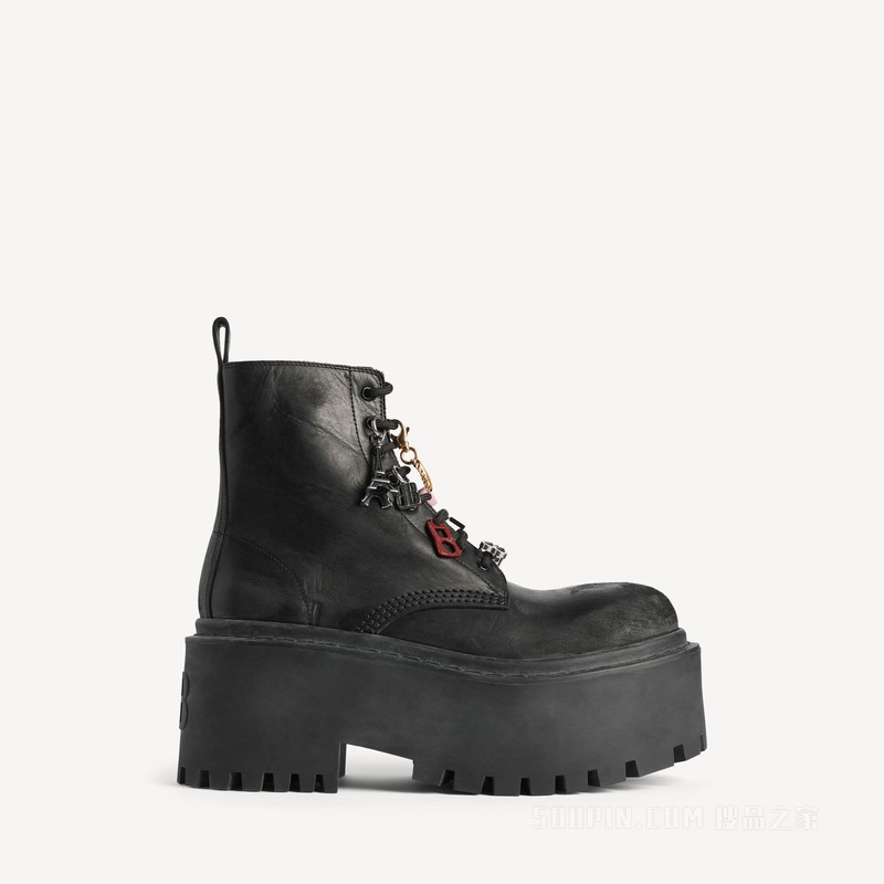 STRIKE挂饰厚底女士短靴