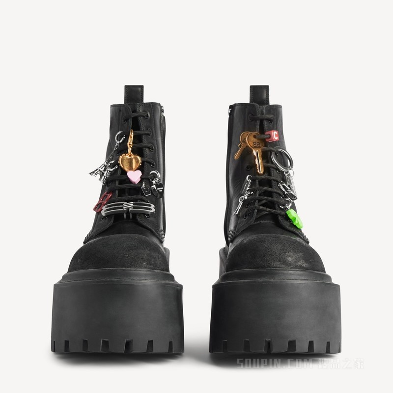 STRIKE挂饰厚底女士短靴