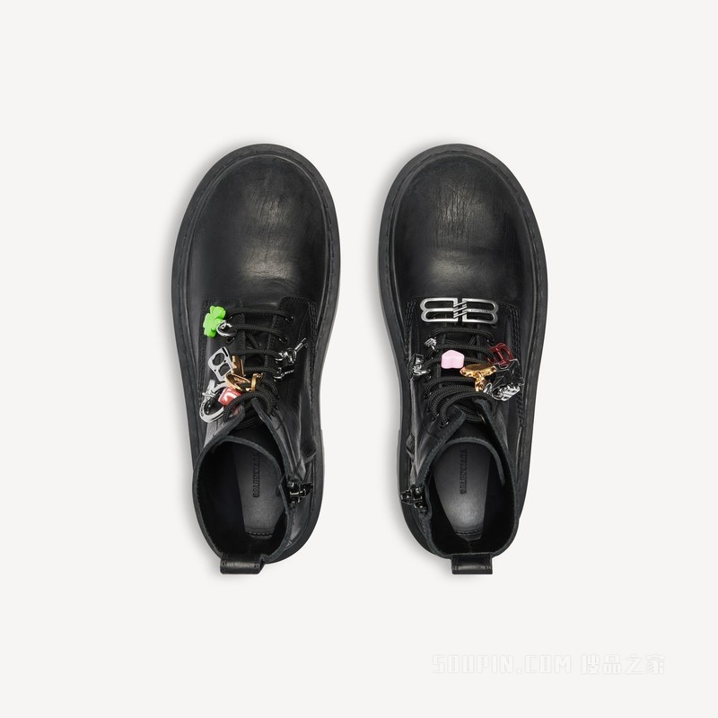 STRIKE挂饰厚底女士短靴