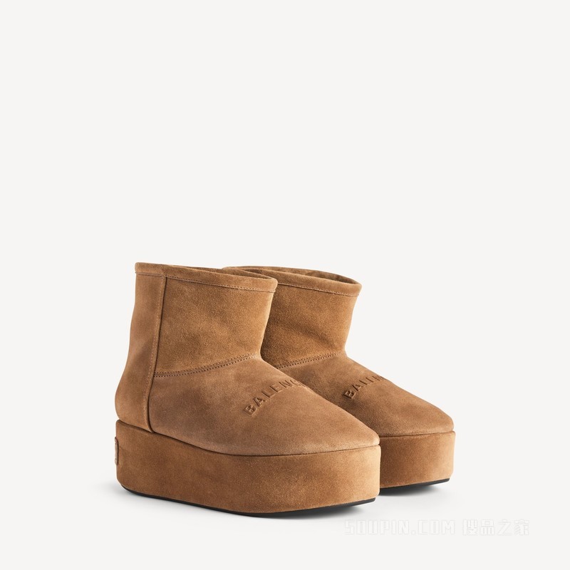 ALASKA厚底女士短靴
