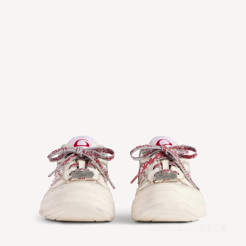 HAMPTONS WORN-OUT中度做旧男士运动鞋