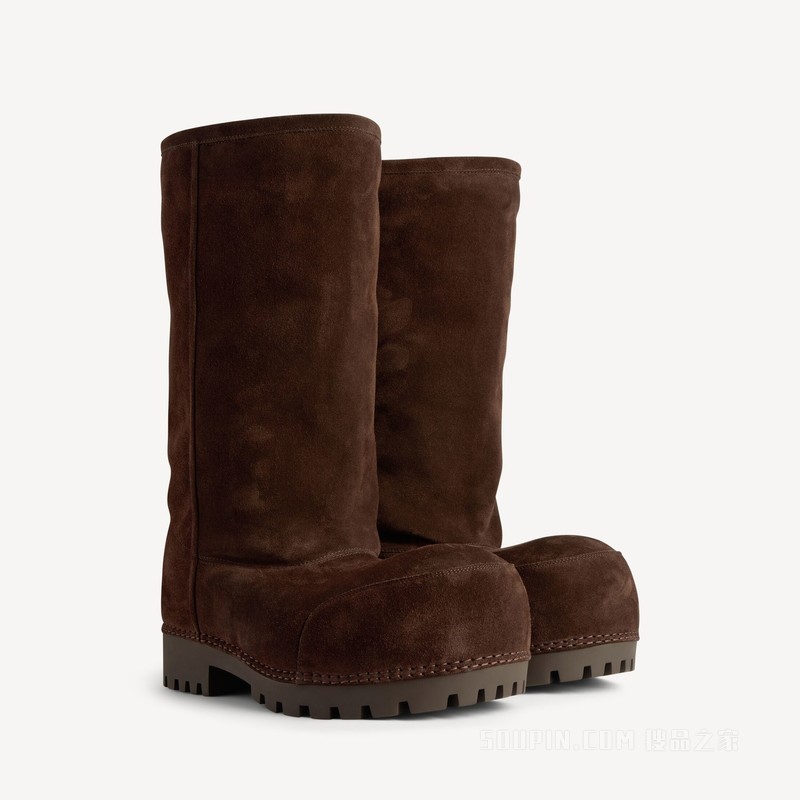 ALASKA FUR男士高筒靴