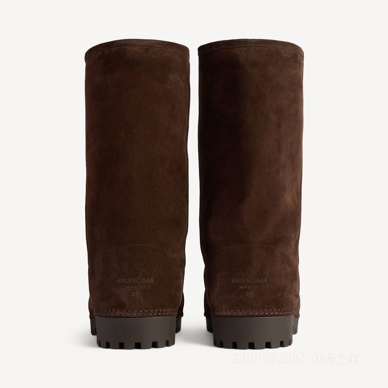 ALASKA FUR男士高筒靴