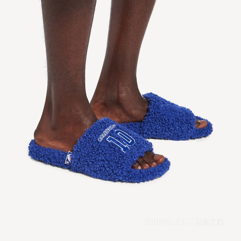 BALENCIAGA | NBA 联名系列 FURRY开放式穆勒鞋