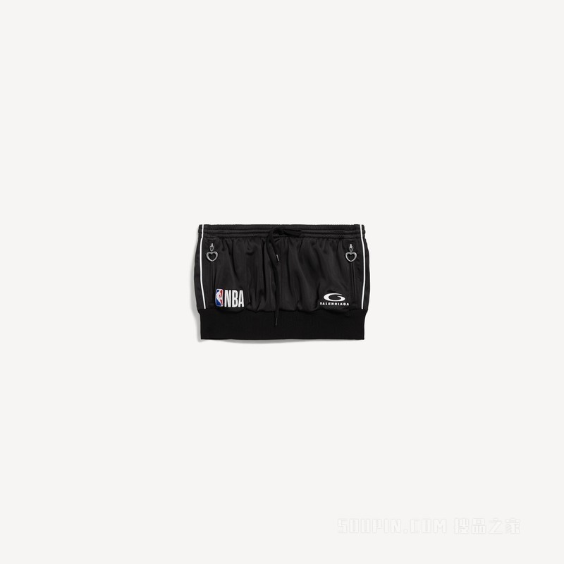 BALENCIAGA | NBA 联名系列迷你褶饰半身裙