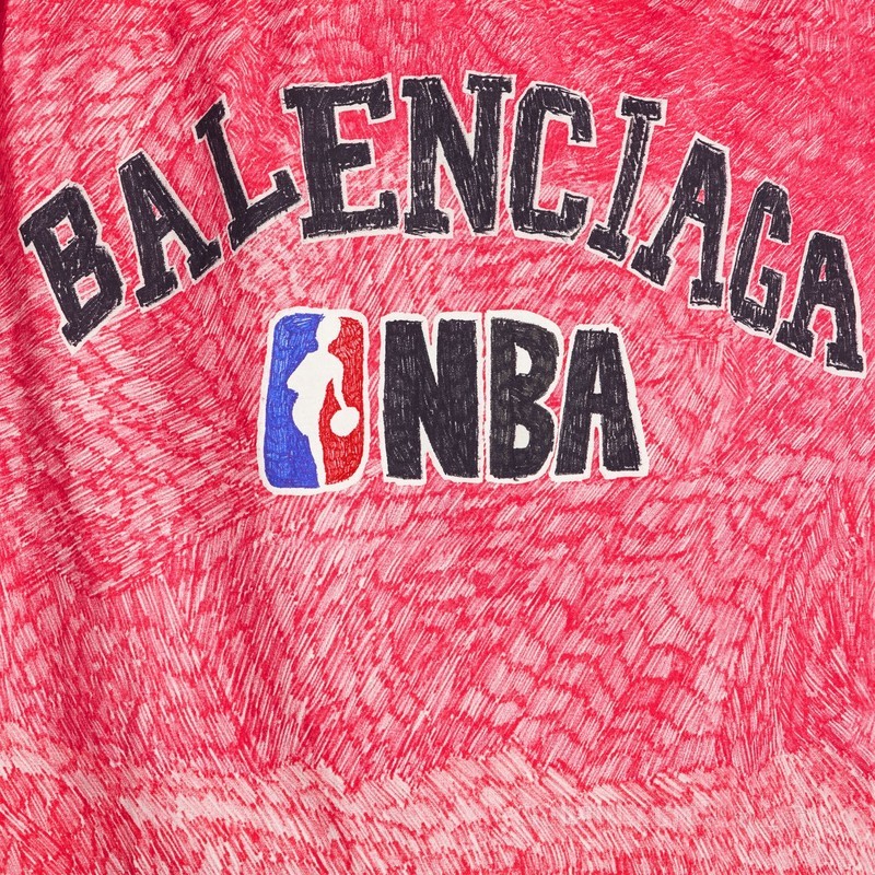 BALENCIAGA | NBA 联名系列廓形T恤