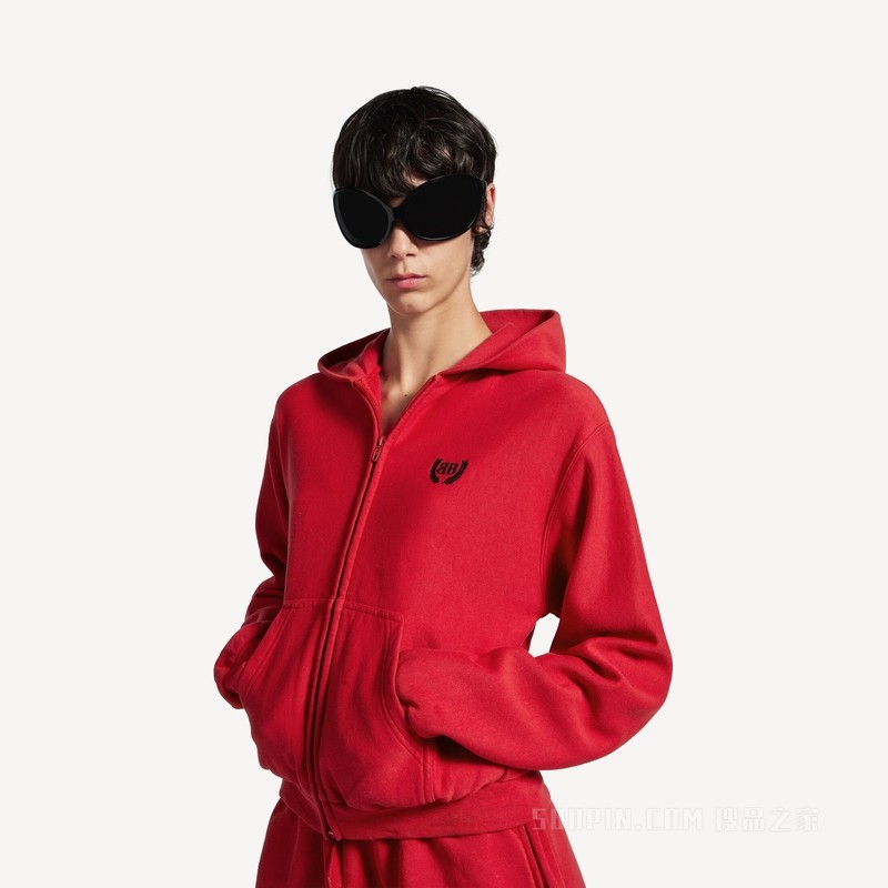 LAUREL CLASSIC HOODIE常规版型拉链连帽卫衣