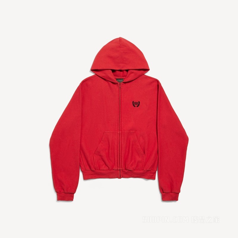 LAUREL CLASSIC HOODIE常规版型拉链连帽卫衣