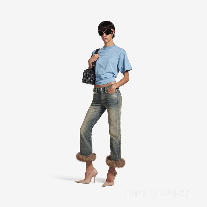 BALENCIAGA BACK中号版型T恤