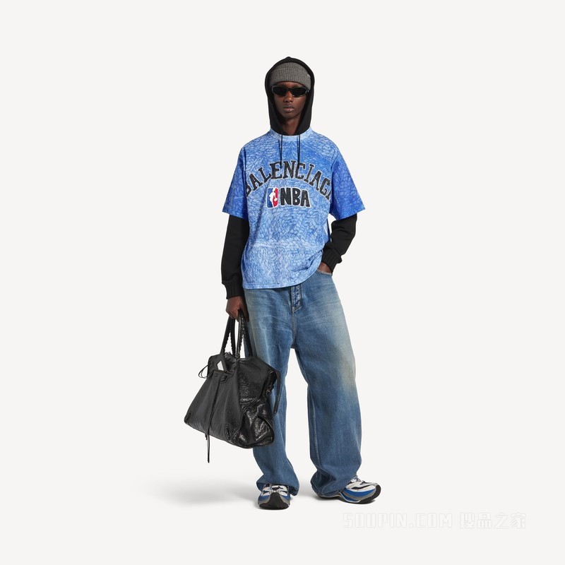 BALENCIAGA | NBA COLLABORATION廓形T恤