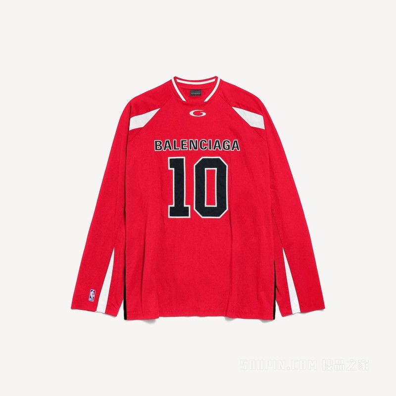 BALENCIAGA | NBA 联名系列廓形长袖T恤