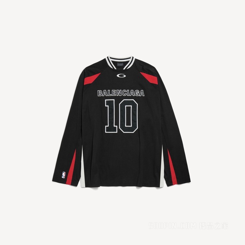 BALENCIAGA | NBA 联名系列廓形长袖T恤