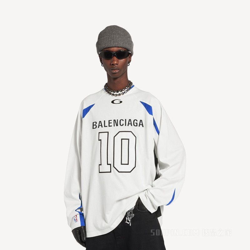 BALENCIAGA | NBA 联名系列廓形长袖T恤