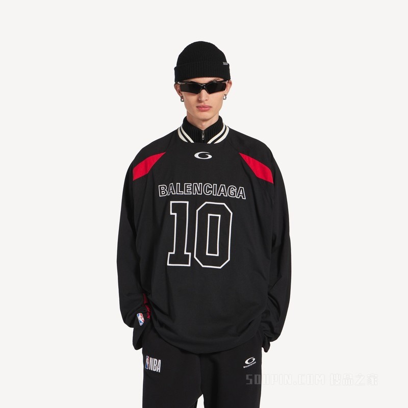 BALENCIAGA | NBA 联名系列廓形长袖T恤
