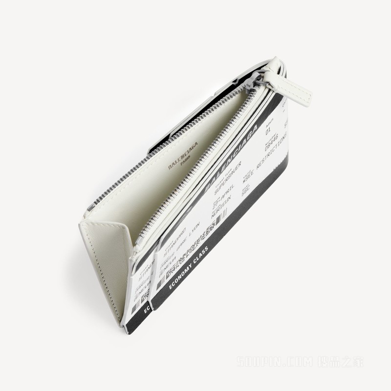 PASSPORT 登机证造型长款零钱包和卡夹