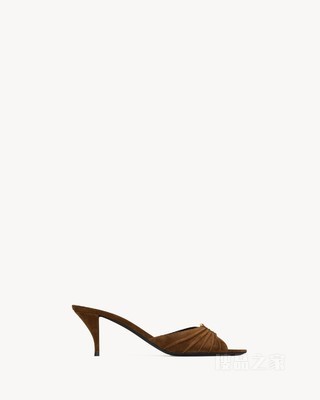 BABYLONE绒面革穆勒鞋