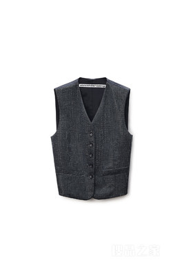 羊毛马海毛修身背心