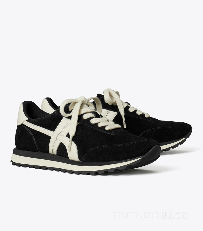 Hank 运动鞋 黑色/象牙白/钛白色