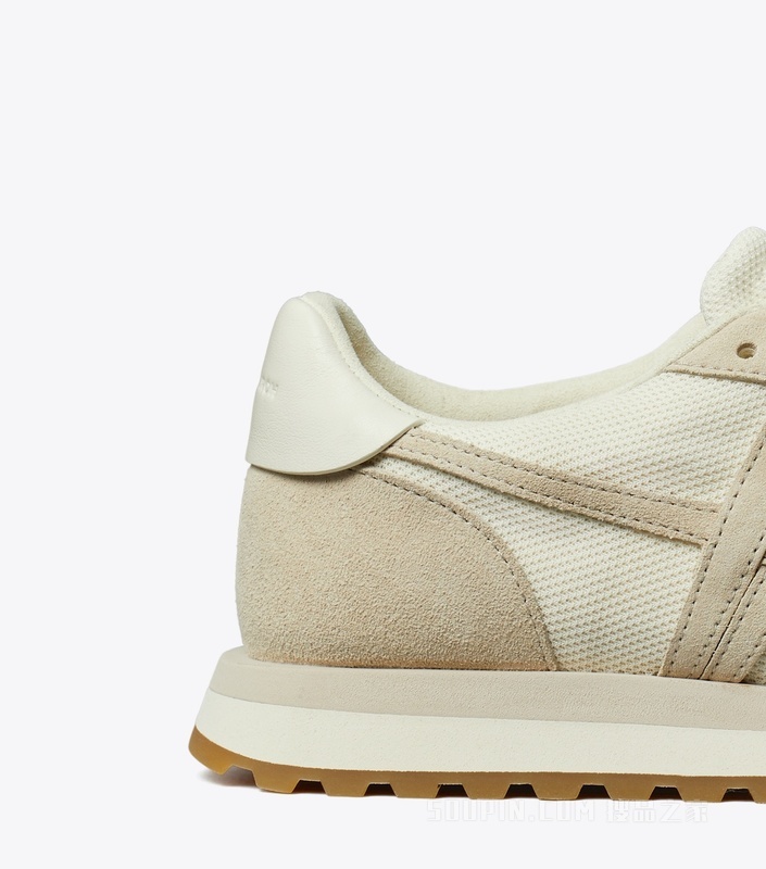 Hank 坡跟运动鞋 象牙白/石灰白/钛白色