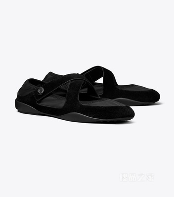 Romy 运动玛丽珍鞋 纯黑