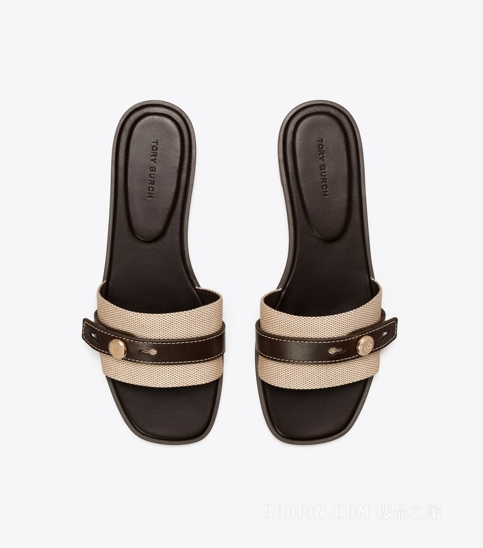 Romy 凉鞋 自然色／棕色