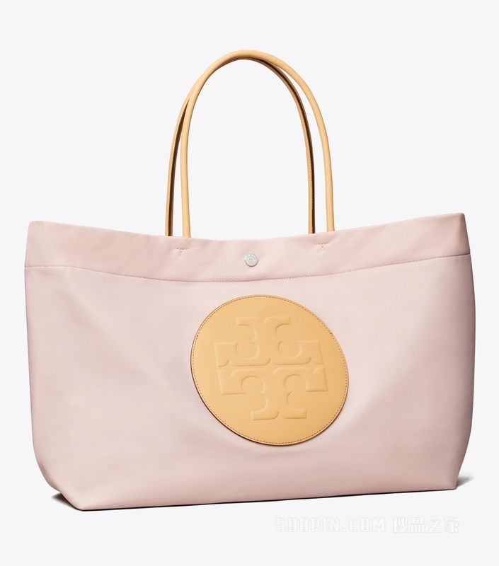 【礼物】Ella 双面托特包 薄雾粉