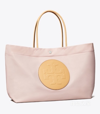 【礼物】Ella 双面托特包 薄雾粉