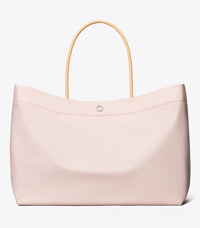 【礼物】Ella 双面托特包 薄雾粉