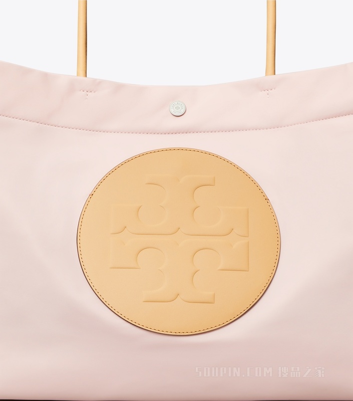 【礼物】Ella 双面托特包 薄雾粉