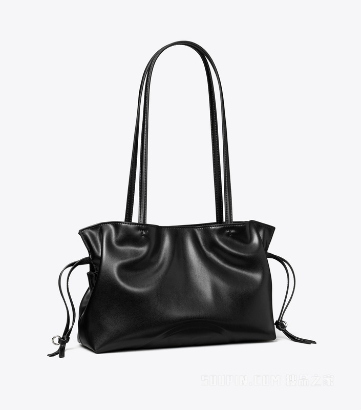 【礼物】Ella 小号抽绳托特包 黑色