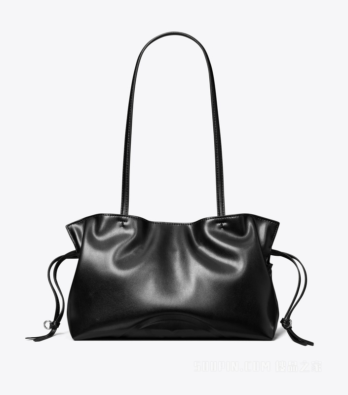 【礼物】Ella 小号抽绳托特包 黑色