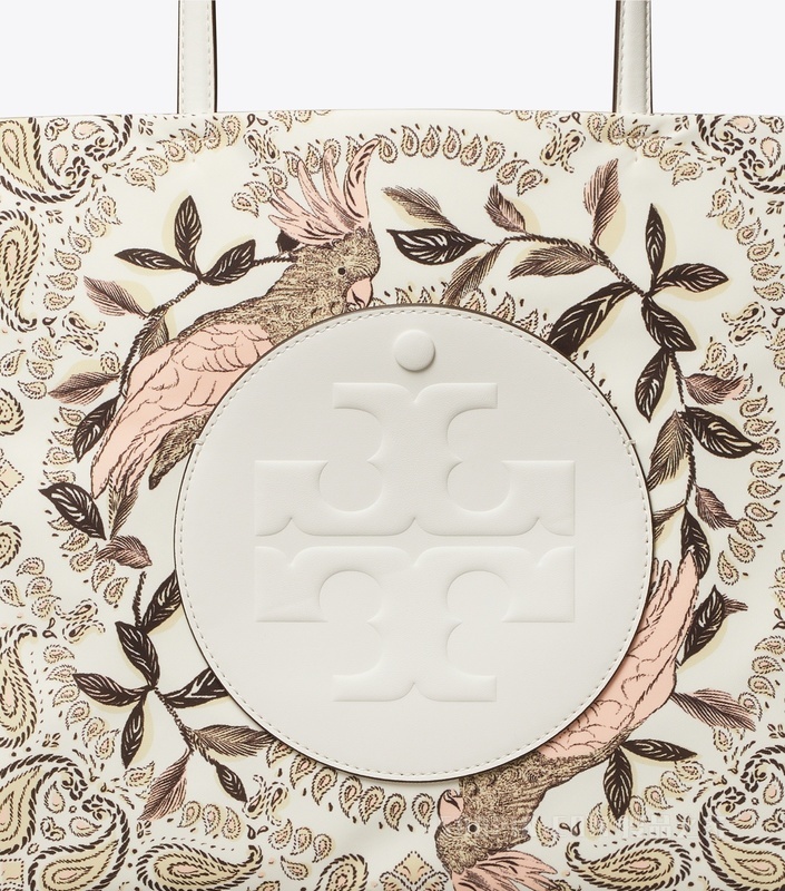 【礼物】Ella 小号印花托特包 绯红粉