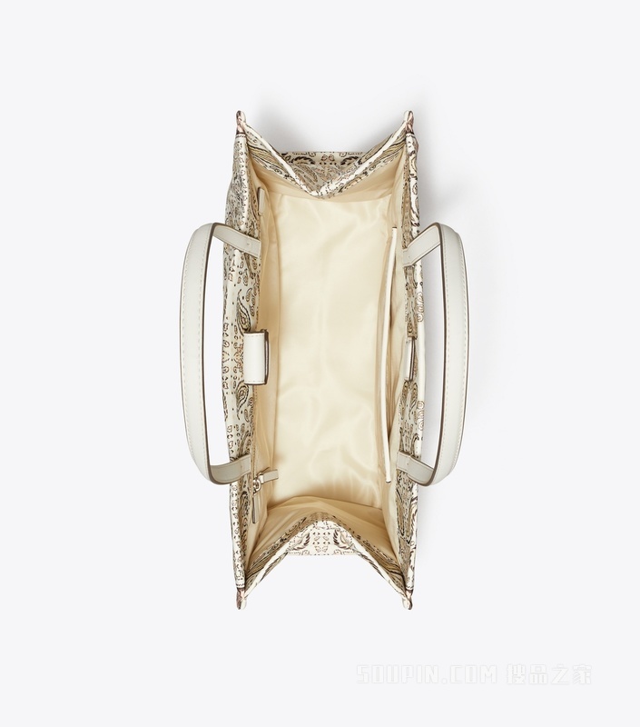 【礼物】Ella 小号印花托特包 绯红粉