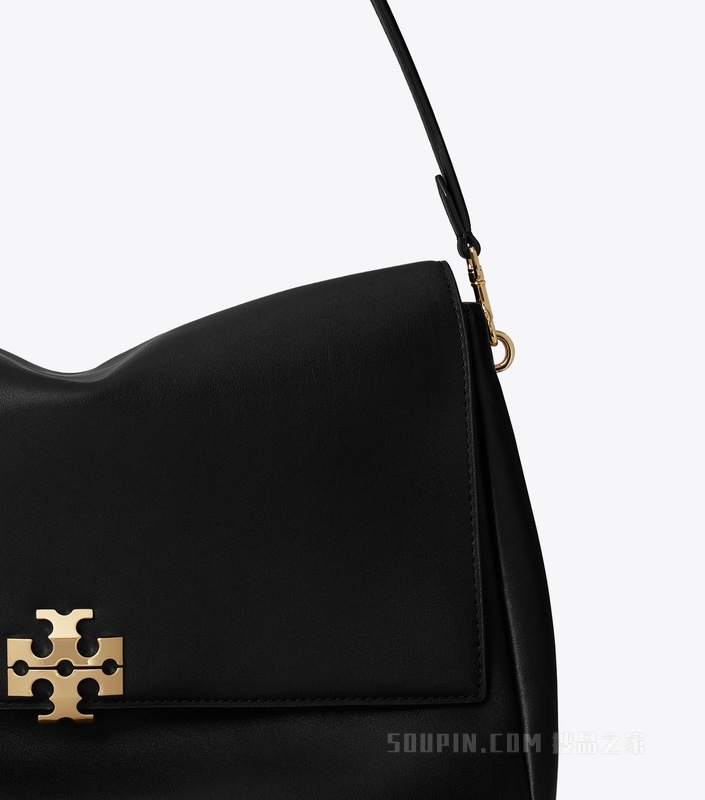 【礼物】Charlie 大号肩背包 黑色