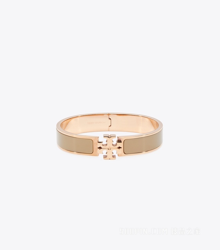 【礼物】Icon 经典系列手镯 玫瑰金/沙色