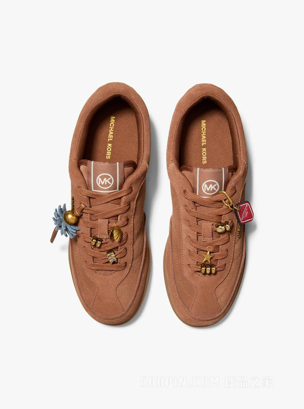 Nolan 系带平底休闲鞋