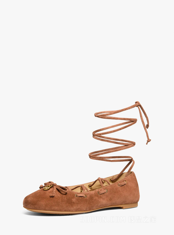 Shae 交叉绑带芭蕾舞鞋