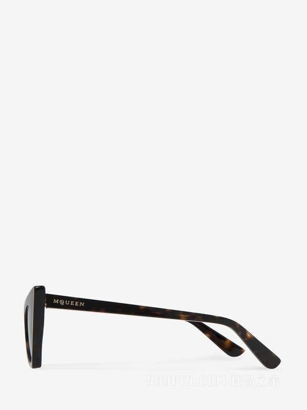 Spike猫眼框太阳眼镜