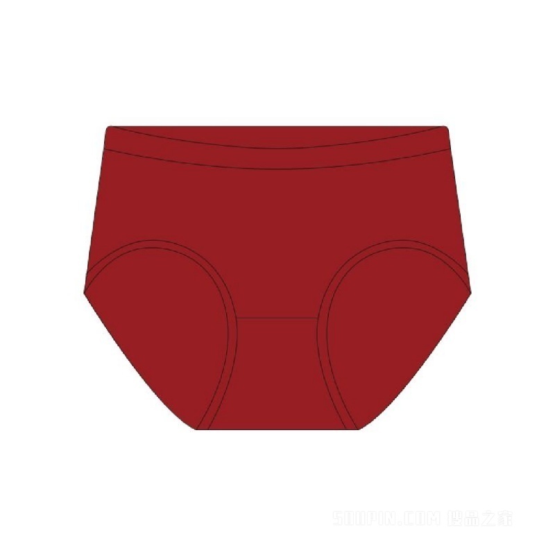 安踏生活系列竹纤维爽滑女子运动内裤