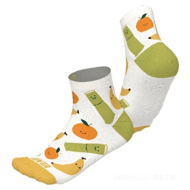 安踏新年男女同款平板中袜
