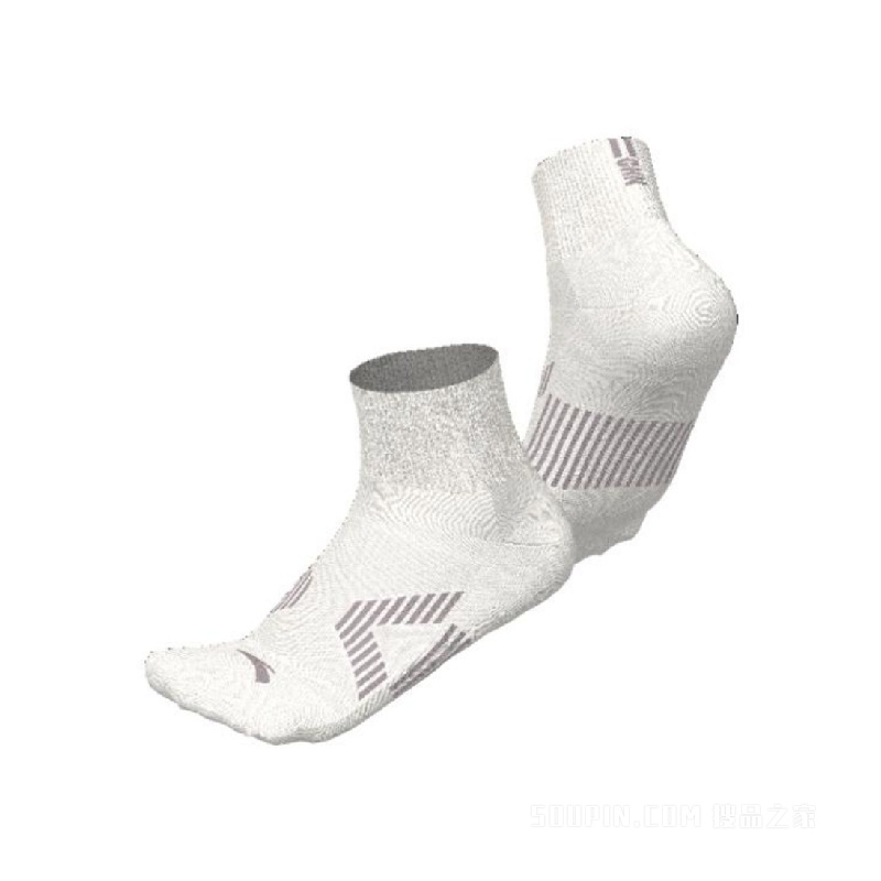 安踏综训系列ANTACHN男女同款平板中袜