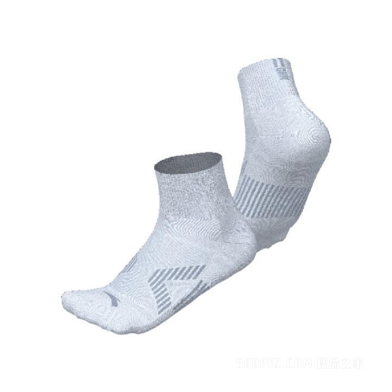 安踏综训系列ANTACHN男女同款平板中袜